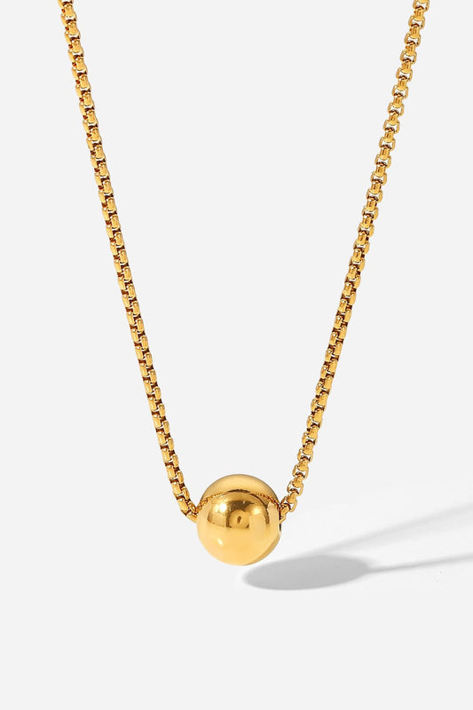 Honeybee Mumford's 18K Gold-Plated Round Shape Pendant Necklace