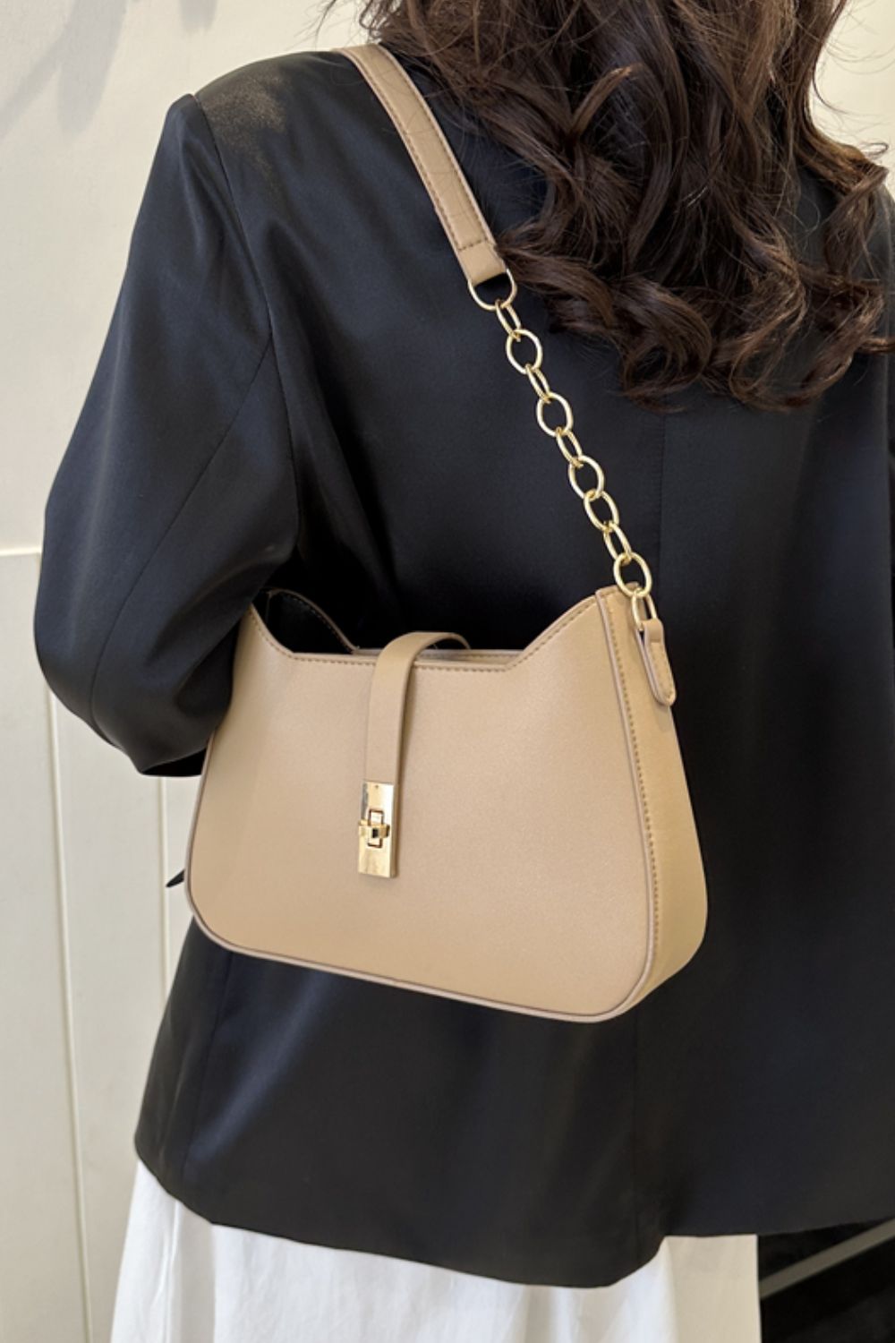 Honeybee Mumford's Leather Shoulder Bag