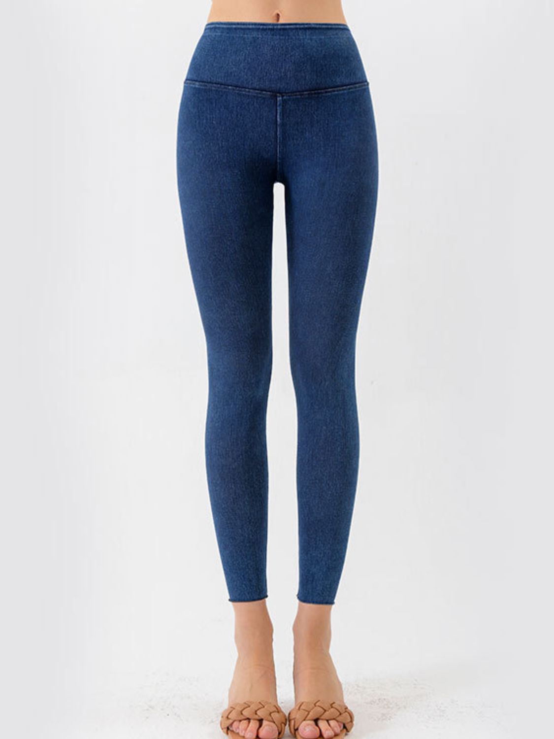 Honeybee Mumford's Wide Waistband Cropped Jeans