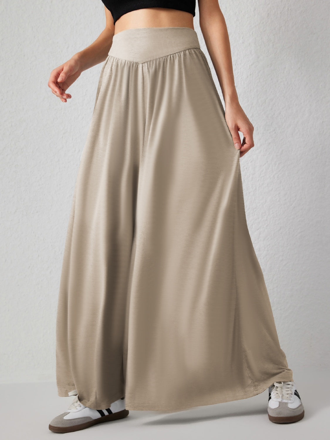 Honeybee Mumford's High Waist Wide Leg Pants