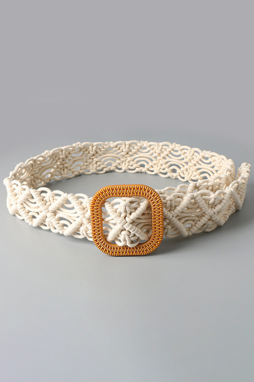 Honeybee Mumford's Wide Braid Belt with Resin Buckle