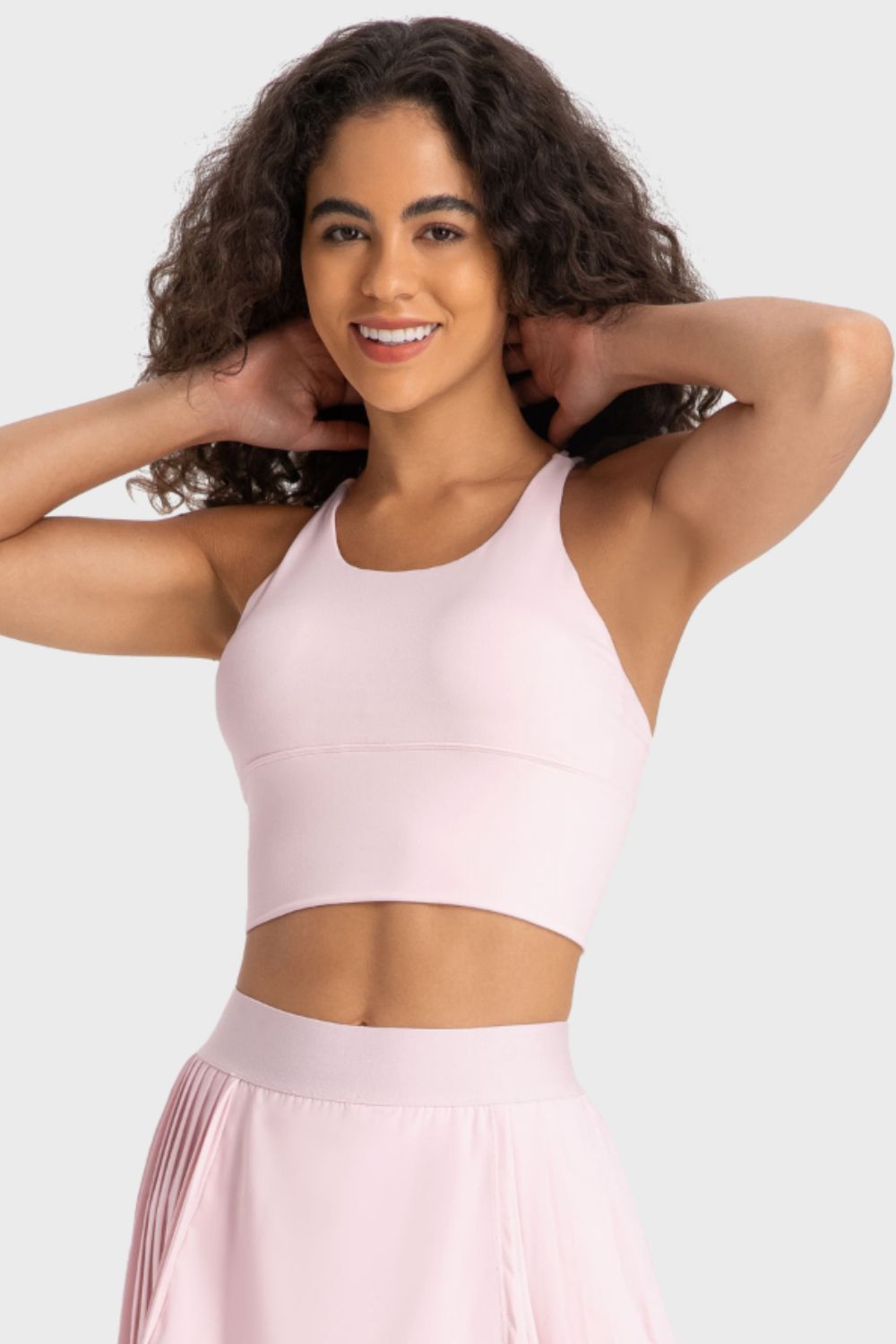 Honeybee Mumford's Crisscross Back Ladder Detail Sports Bra