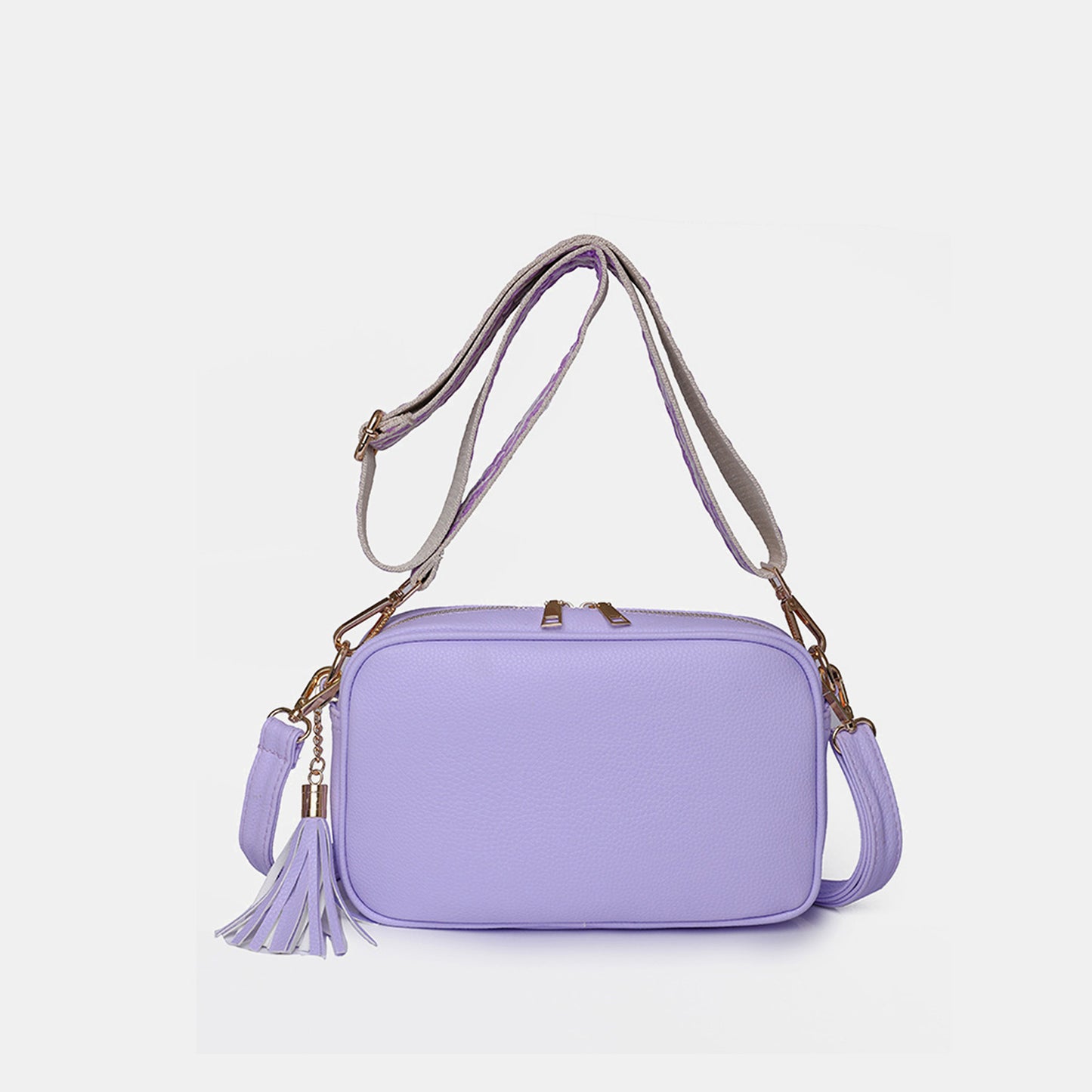 Honeybee Mumford's Tassel Leather Crossbody Bag