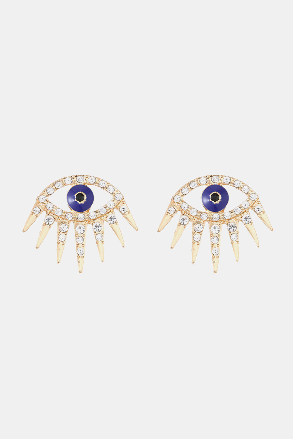 honeybee Mumford's Evil Eye Rhinestone Earrings