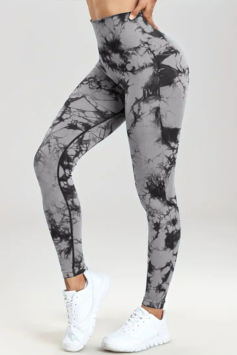 Honeybee Mumford's Printed High Waist Active Pants