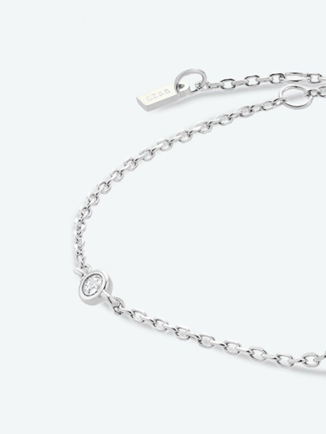 Honeybee Mumford's V To Z Sterling Silver Bracelet