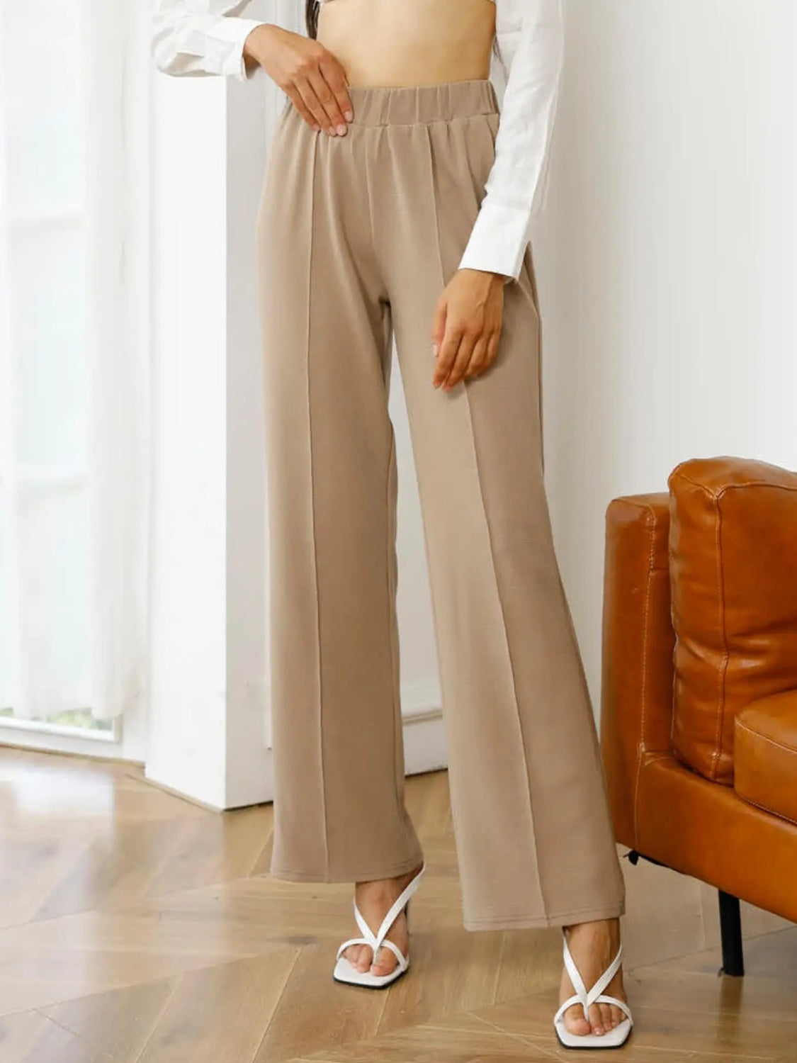 Honeybee Mumford's High Waist Straight Pants