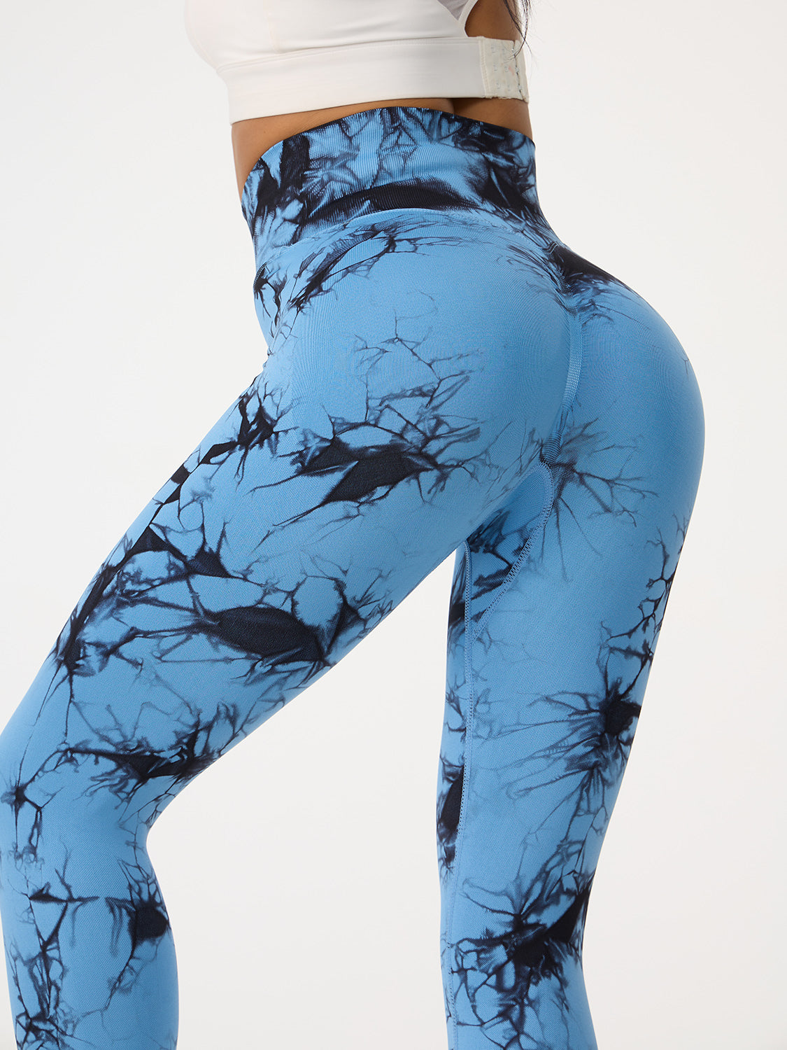 Honeybee Mumford's Printed High Waist Active Pants