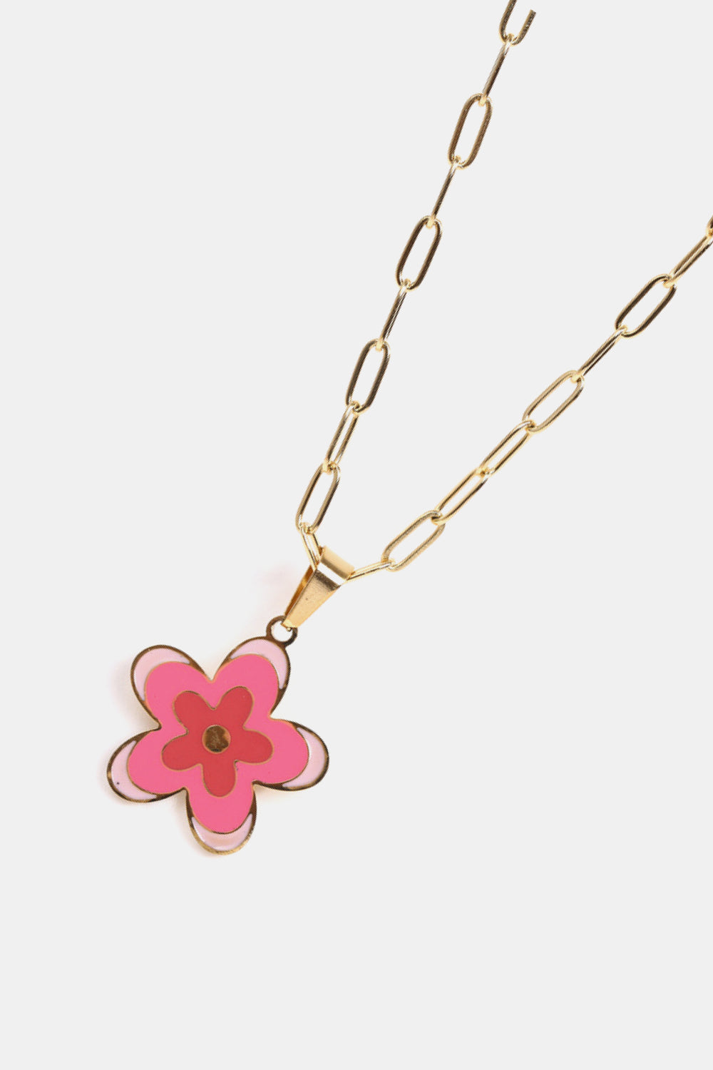 honeybee Mumford's Flower Pendant Necklace