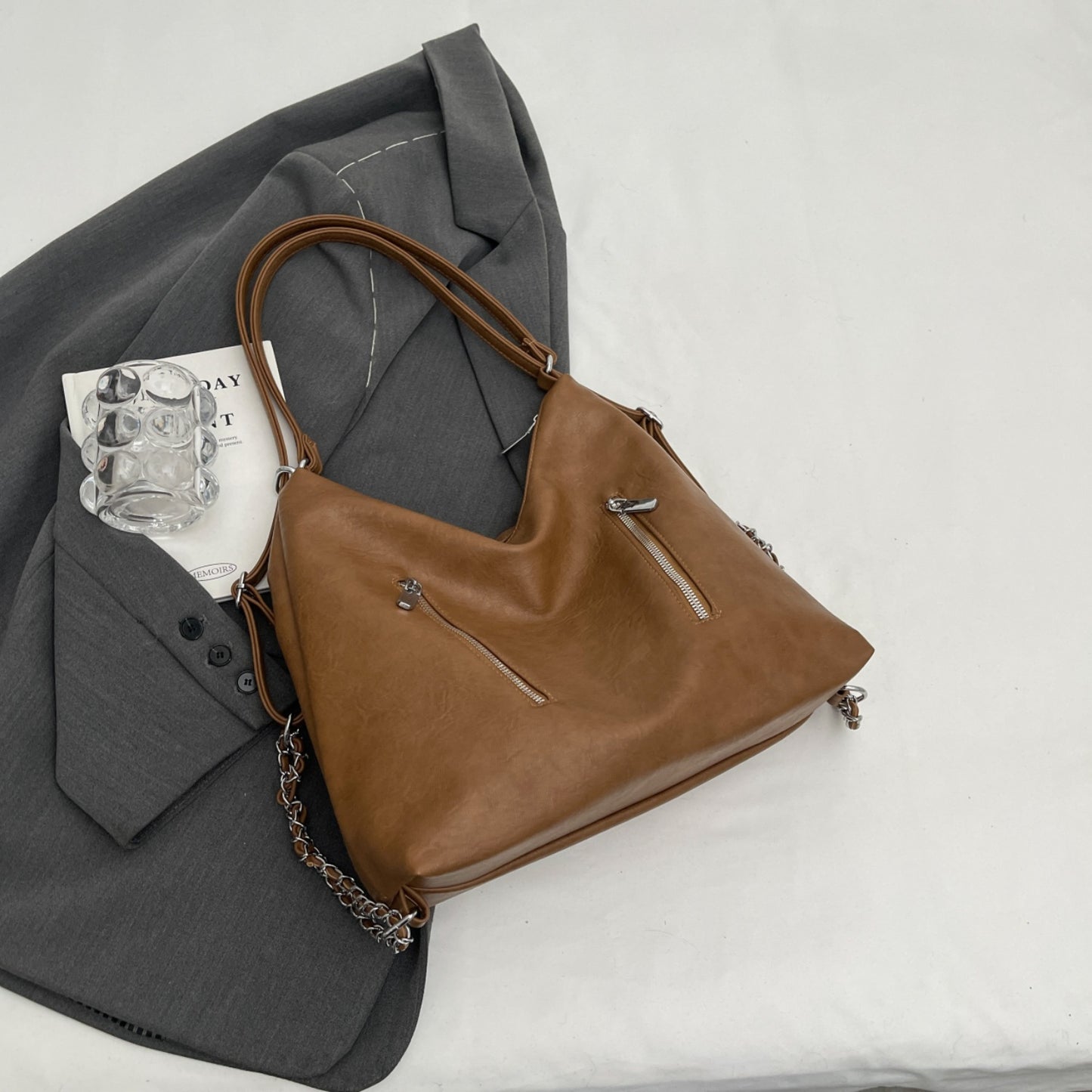 Honeybee Mumford's Leather Tote Bag