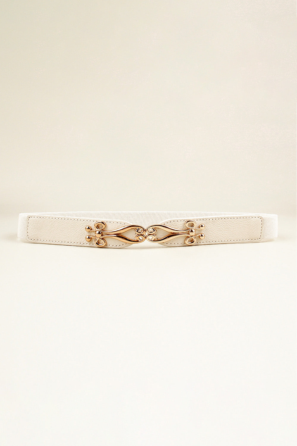 Honeybee Mumford's Buckle Elastic Belt ( Black, Carmel, blue, black or white colors)