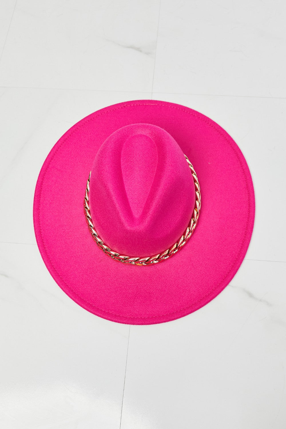 Honeybee Mumford's Keep Your Promise Fedora Hat in Pink