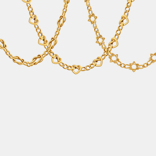 honeybee Mumford's Brass Chain Necklace