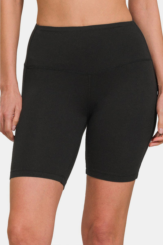 Honeybee Mumford's High Waist Active Shorts