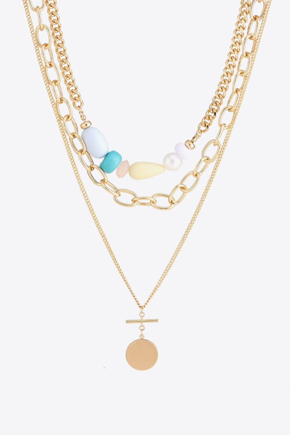 Honeybee Mumford's Triple-Layered Necklace