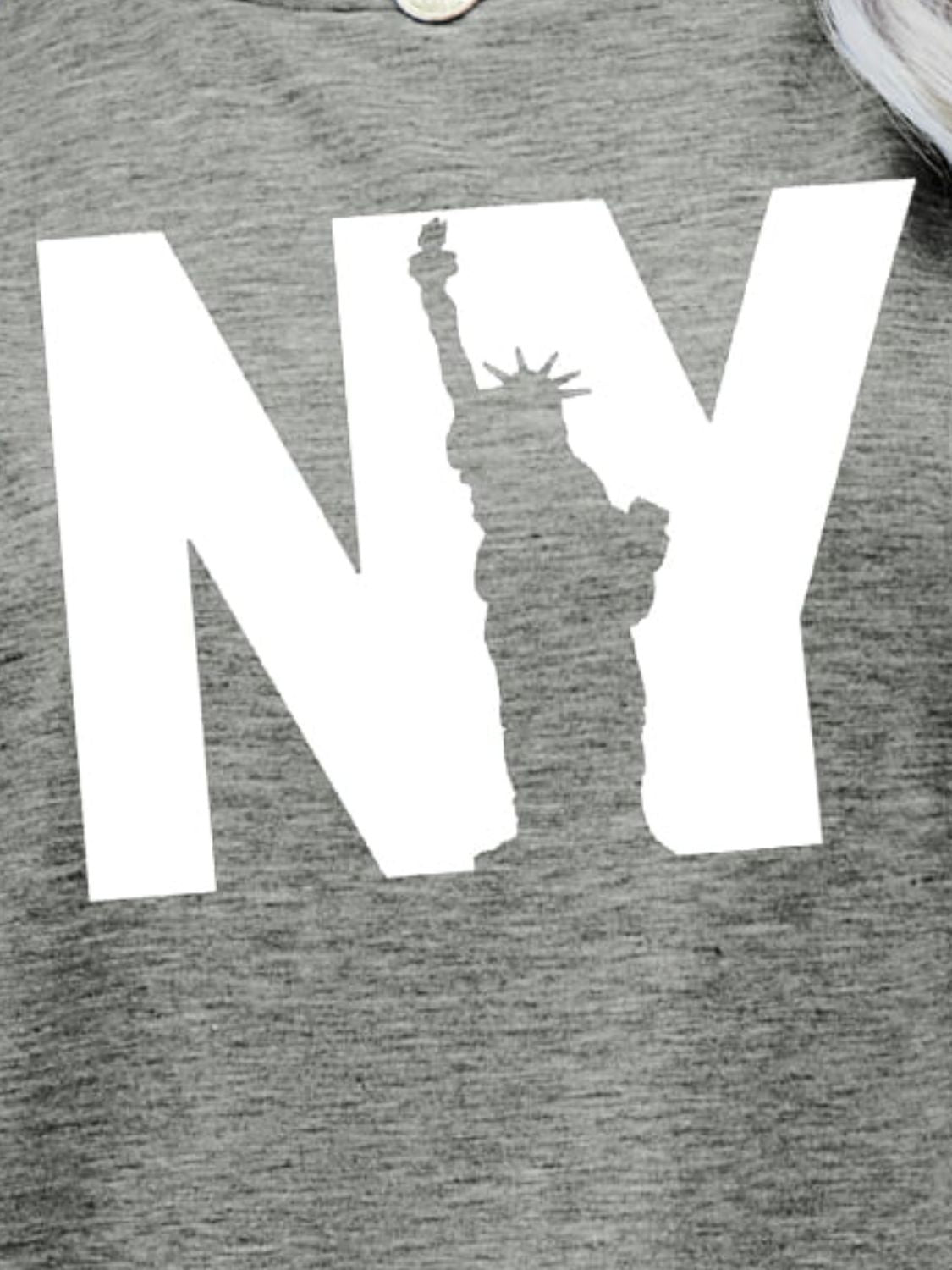 Honeybee Mumford's NY the Statue of Liberty Graphic Tee