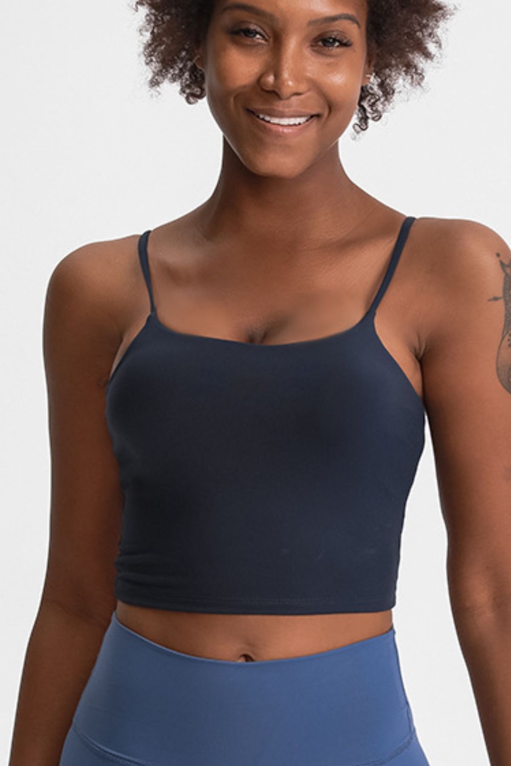 Honeybee Mumford's Feel Like Skin Scoop Neck Sports Cami