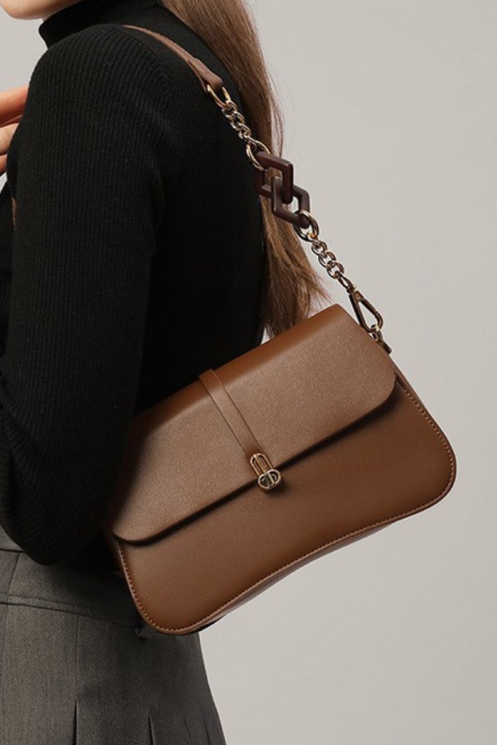 Honeybee Mumford's Leather Shoulder Bag