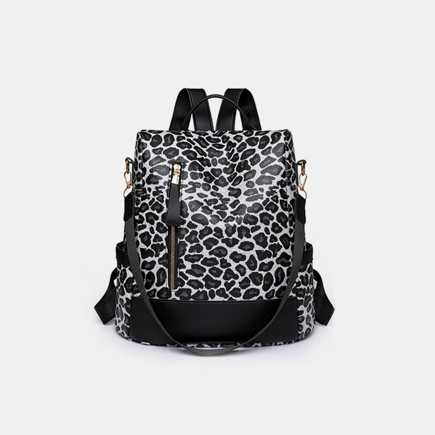 honeybee Mumford's Leopard Leather Backpack Bag