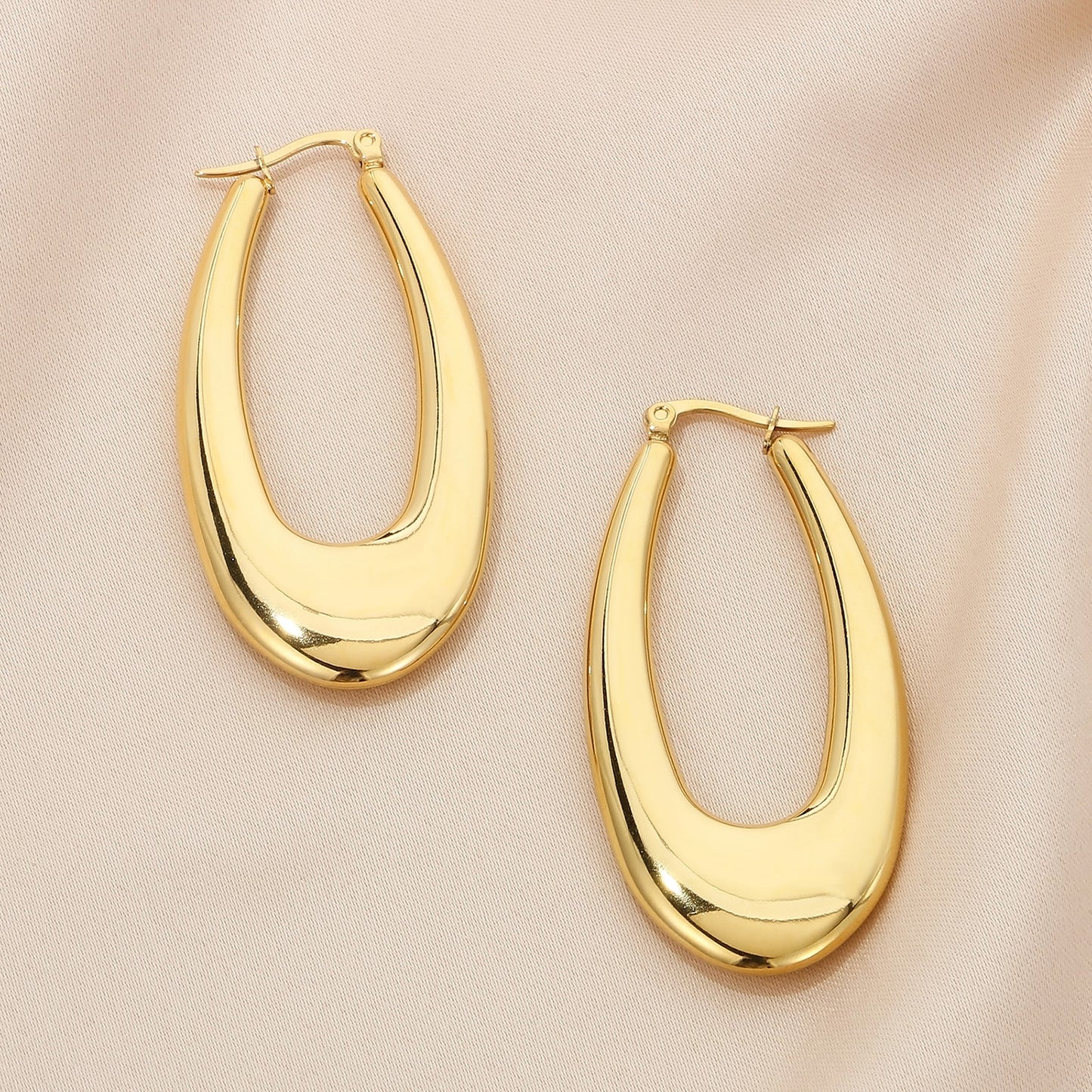 honeybee Mumford's Hinged Hoop Earrings