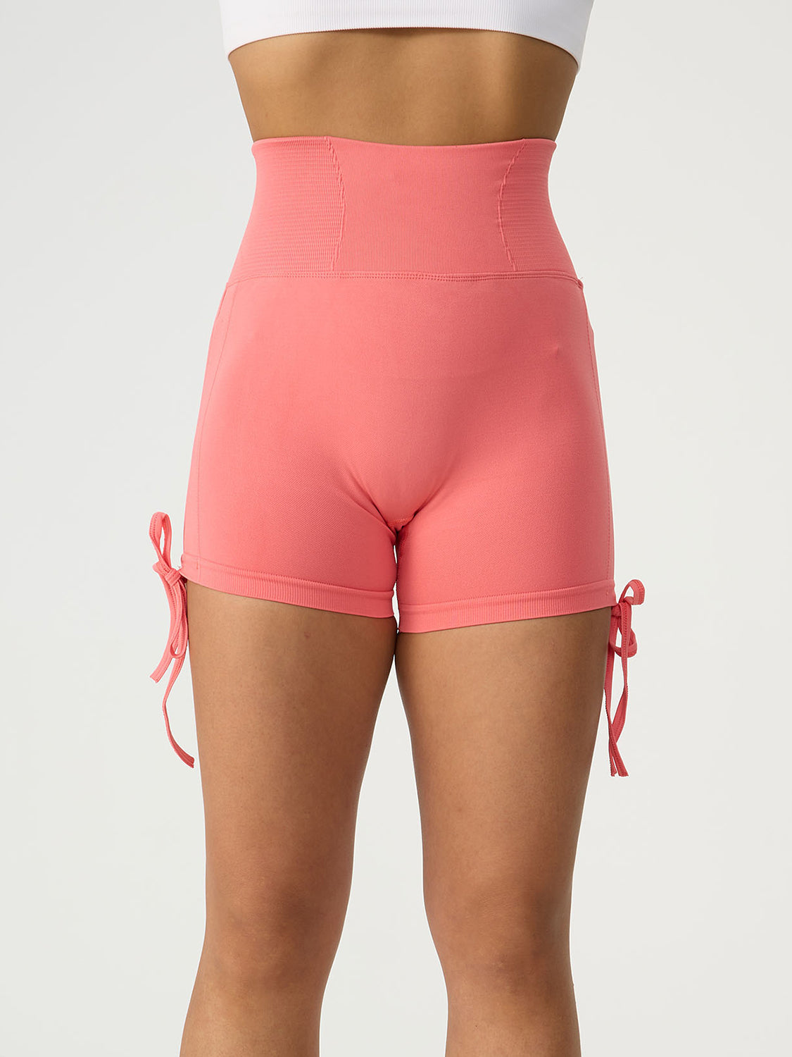 Honeybee Mumford's Drawstring High Waist Active Shorts