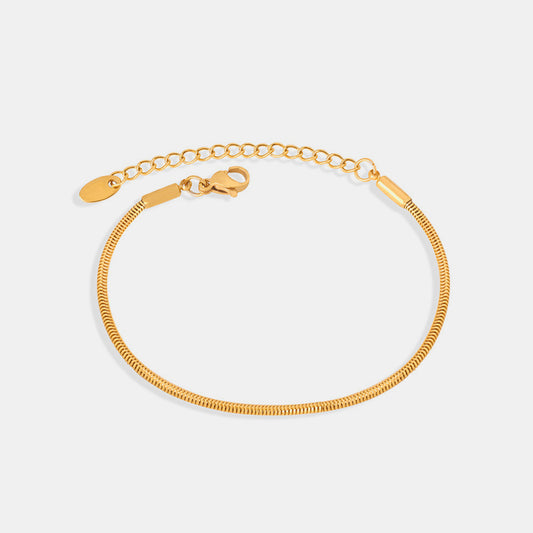 honeybee Mumford's 18K Gold-Plated Minimalist Bracelet