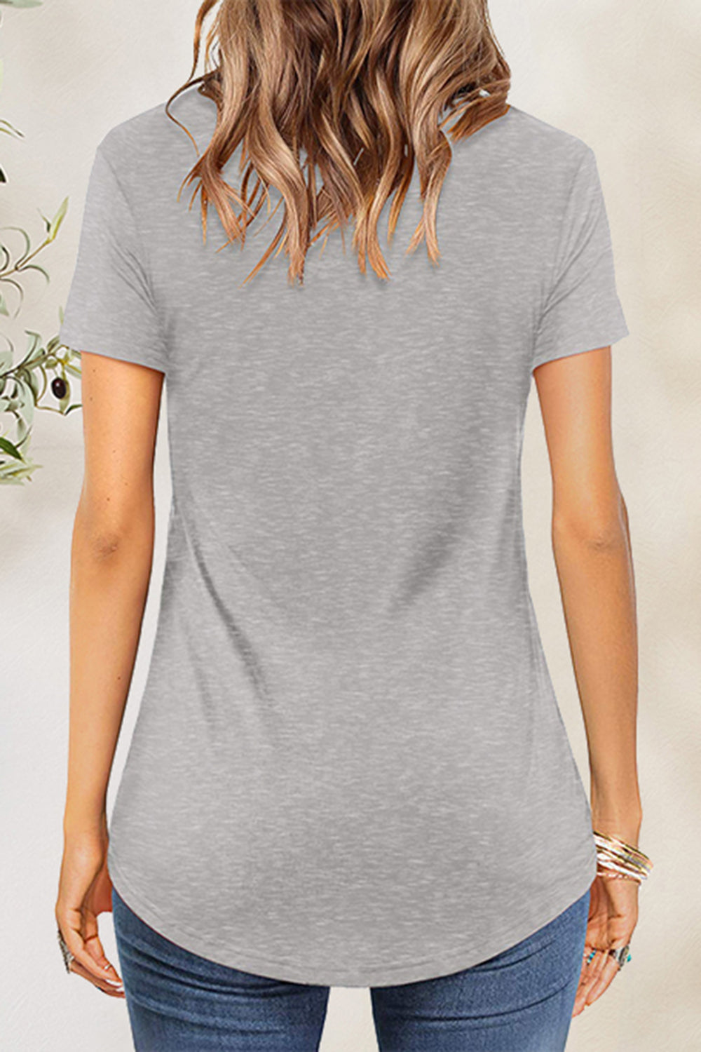 Honeybee Mumford's Crisscross Short Sleeve T-Shirt