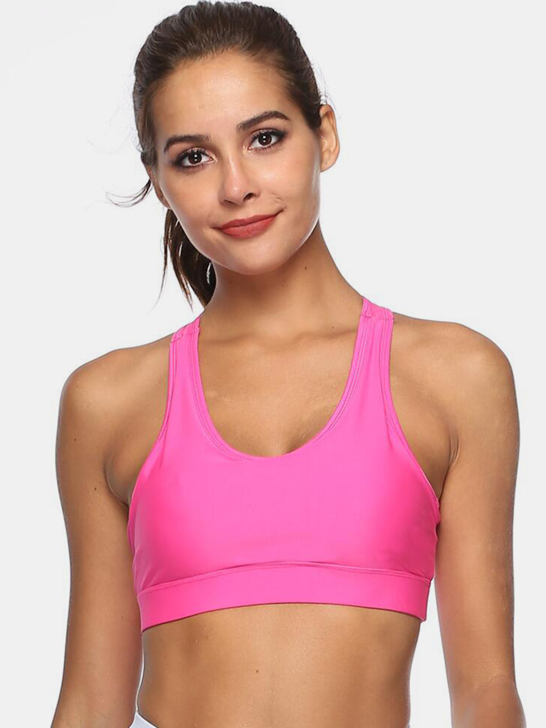 Honeybee Mumford's Cutout Scoop Neck Active Tank