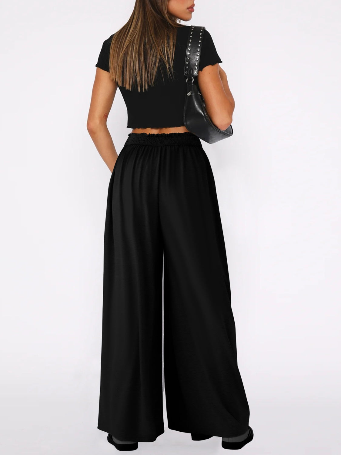 Honeybee Mumford's High Waist Wide Leg Pants