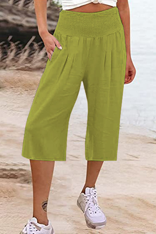 Honeybee Mumford's Pocketed High Waist Pants