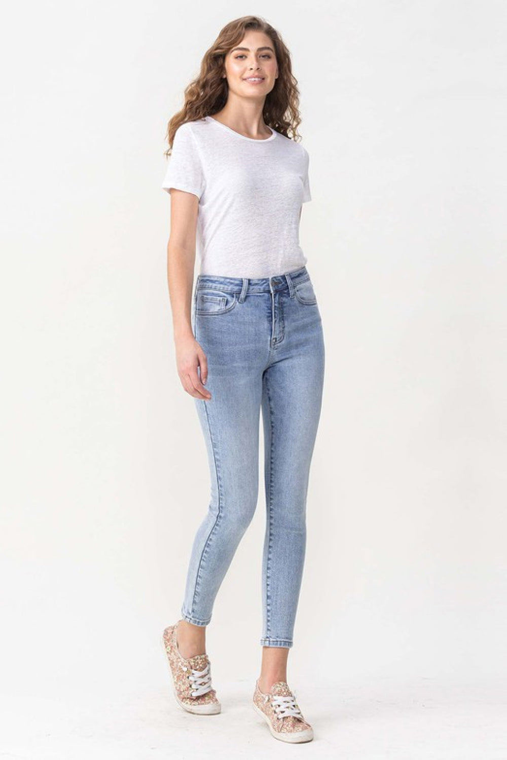 Honeybee Mumford's Full Size High Rise Crop Skinny Jeans