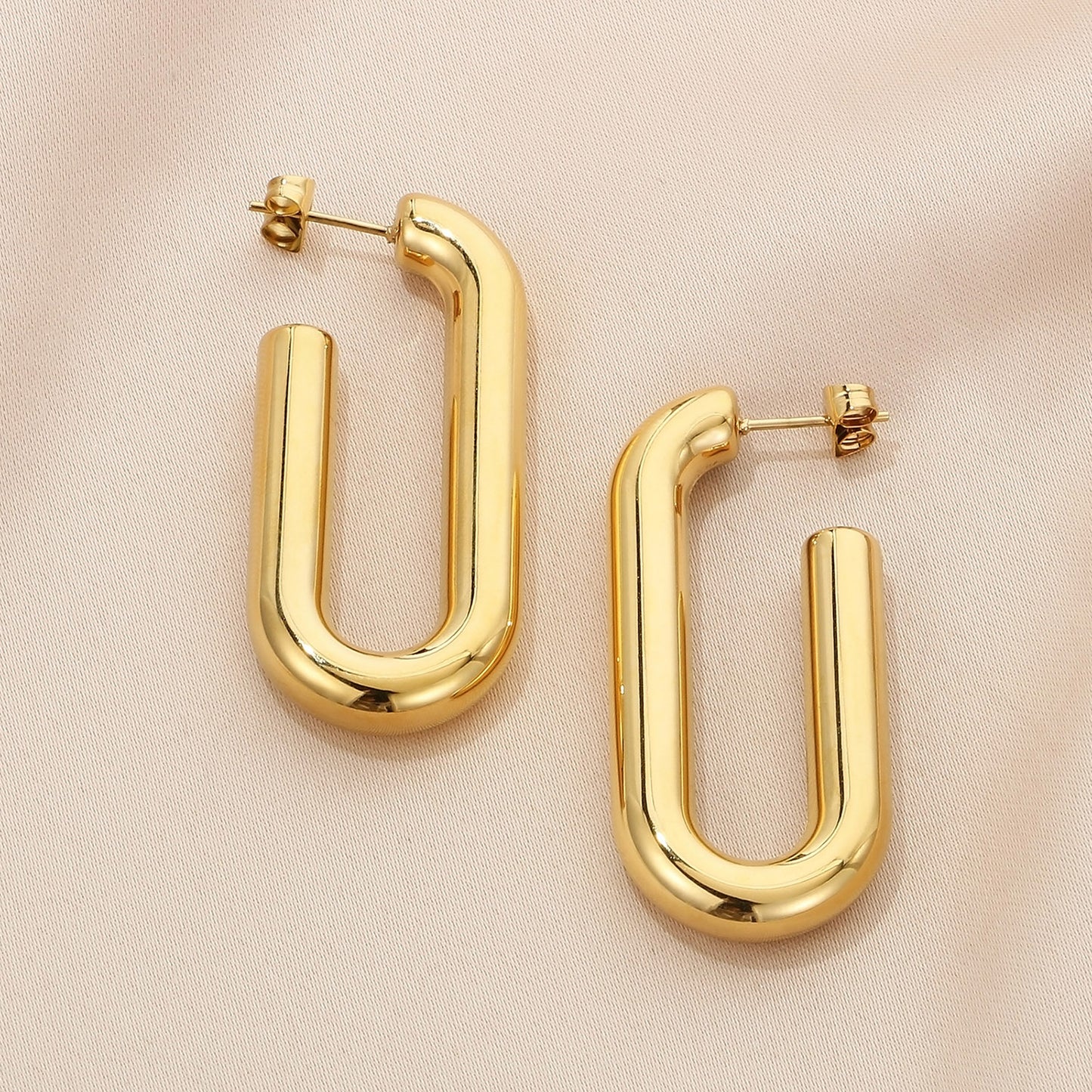 honeybee Mumford's Hinged Hoop Earrings