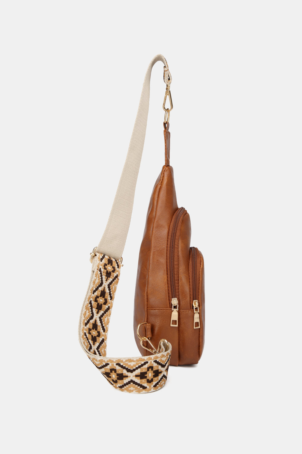 honeybee Mumford's Leather Sling Bag