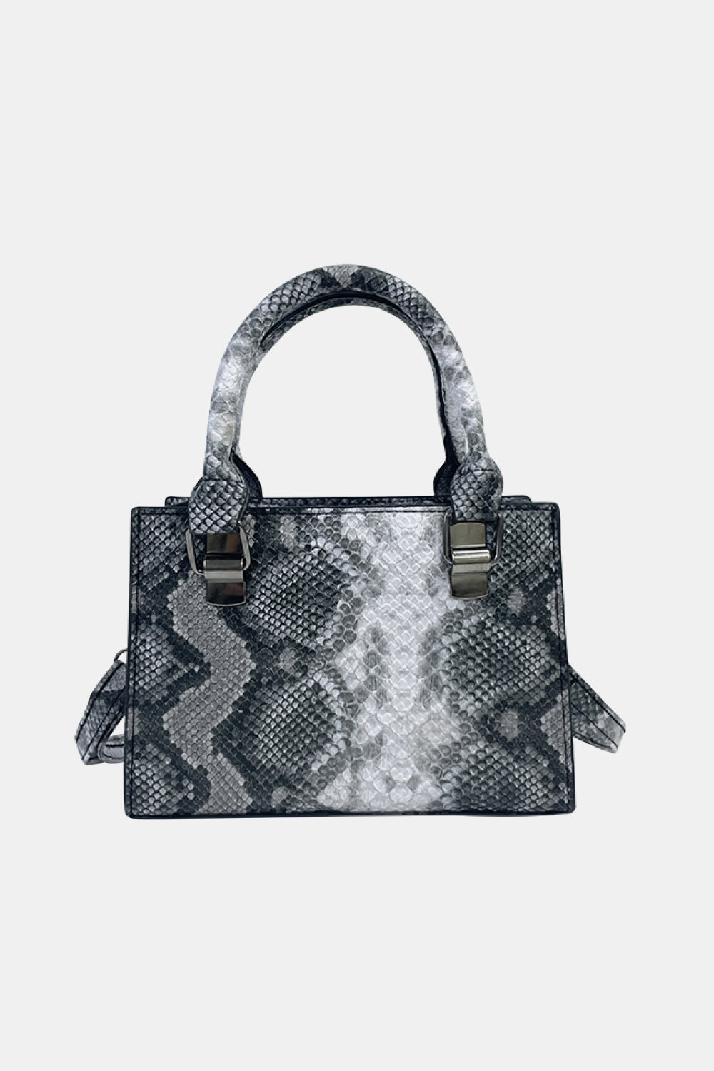 Honeybee Mumford's Snakeskin Print Leather Handbag