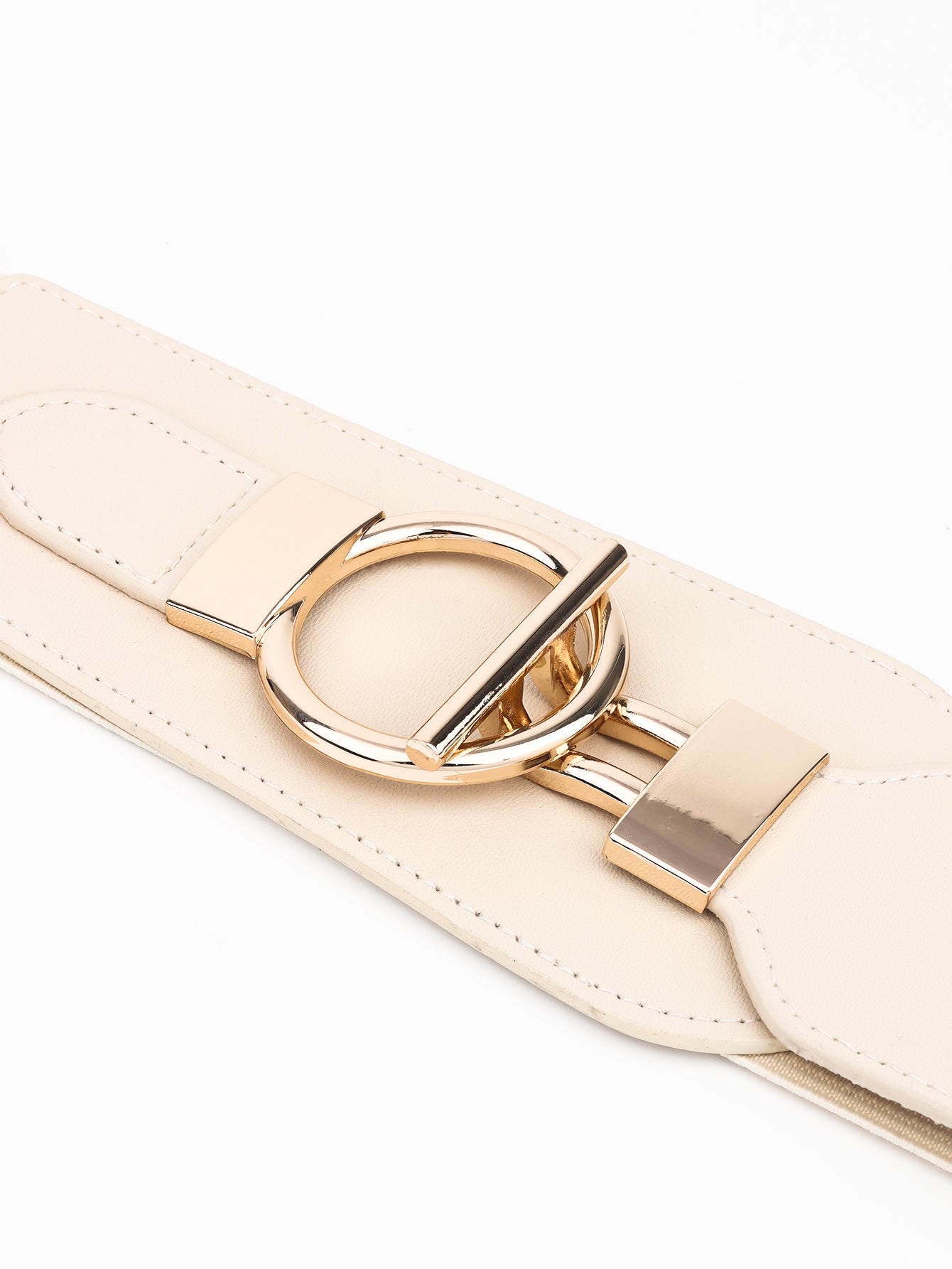 Honeybee Mumford's Elastic Wide Belt with Buckle