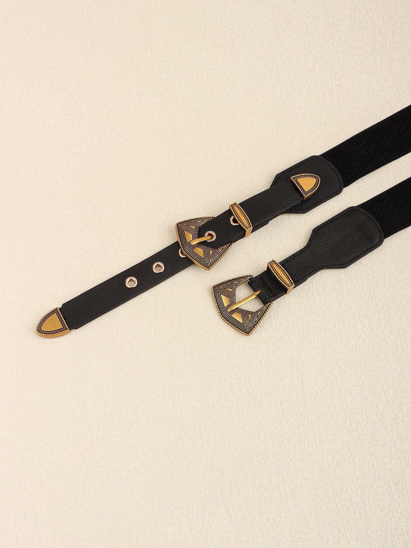 Honeybee Mumford's Double Buckle Leather Belt