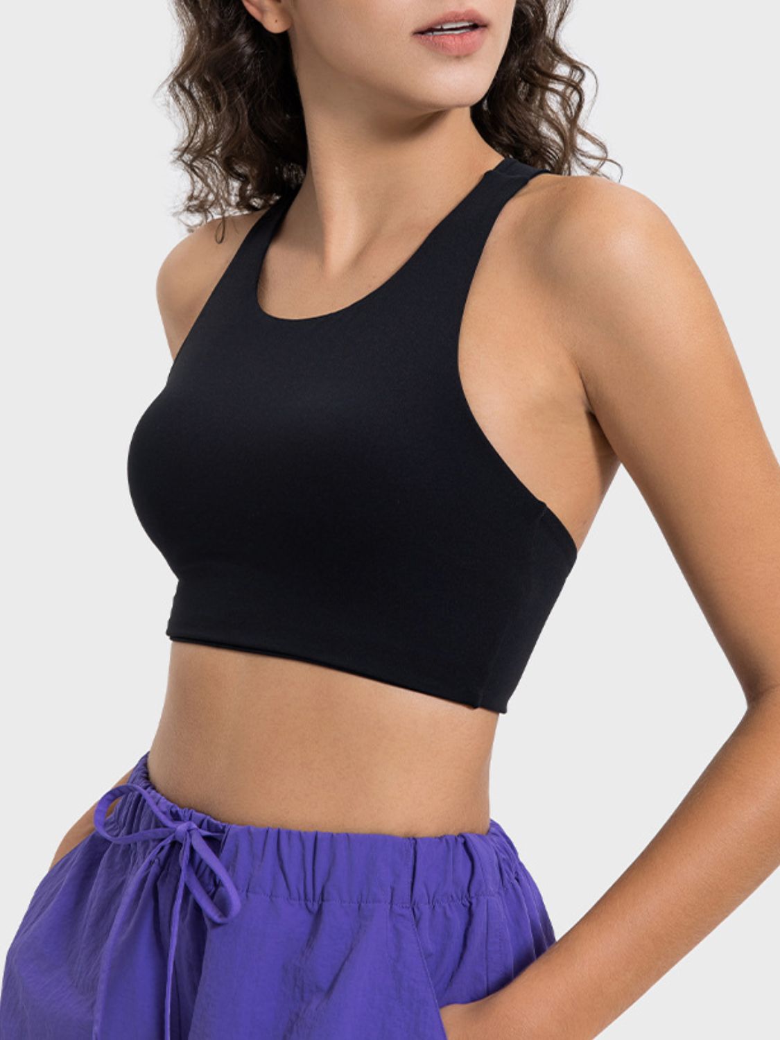 Honeybee Mumford's Cutout Round Neck Active Tank