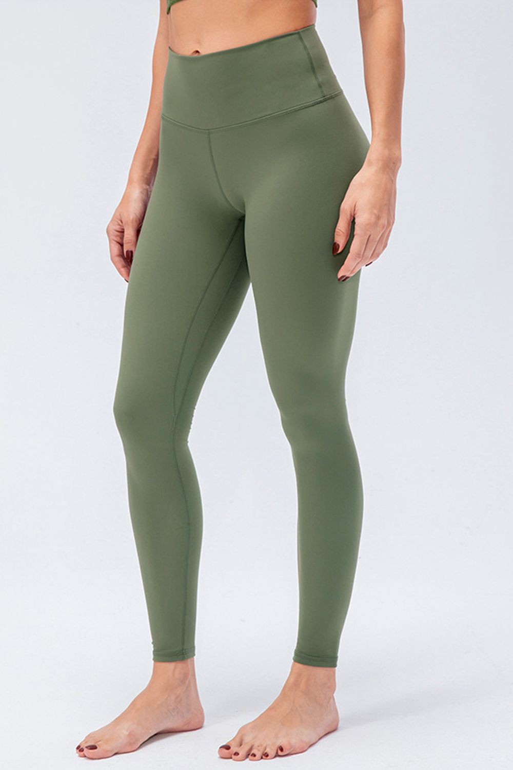 Honeybee Mumford's Wide Waistband Slim Fit Active Leggings