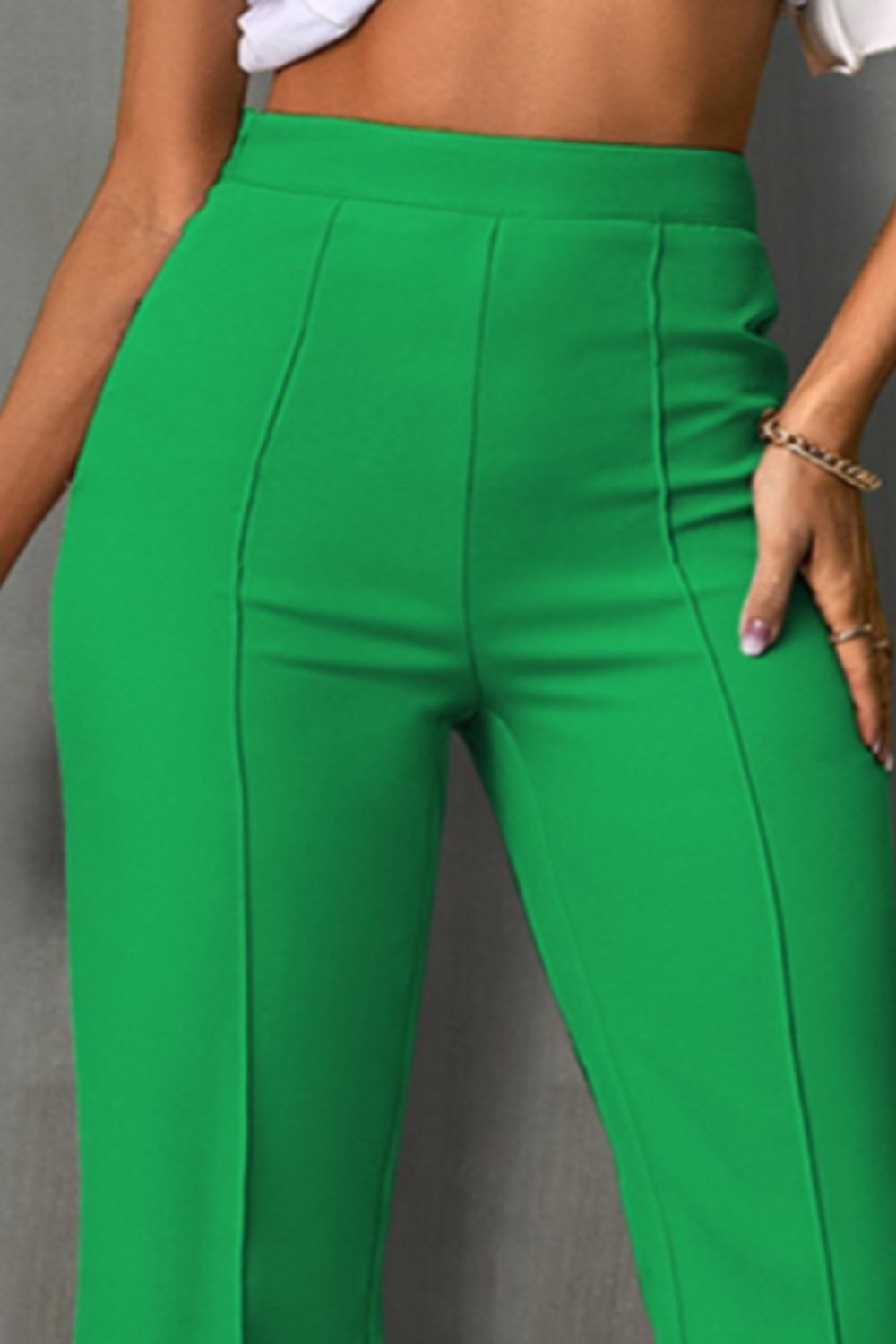 Honeybee Mumford's High Waist Straight Pants