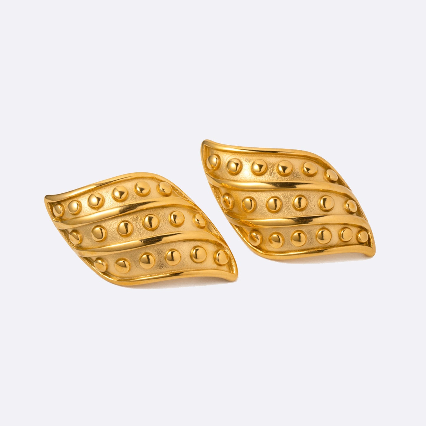 honeybee Mumford's 18K Gold-Plated Stud Earrings