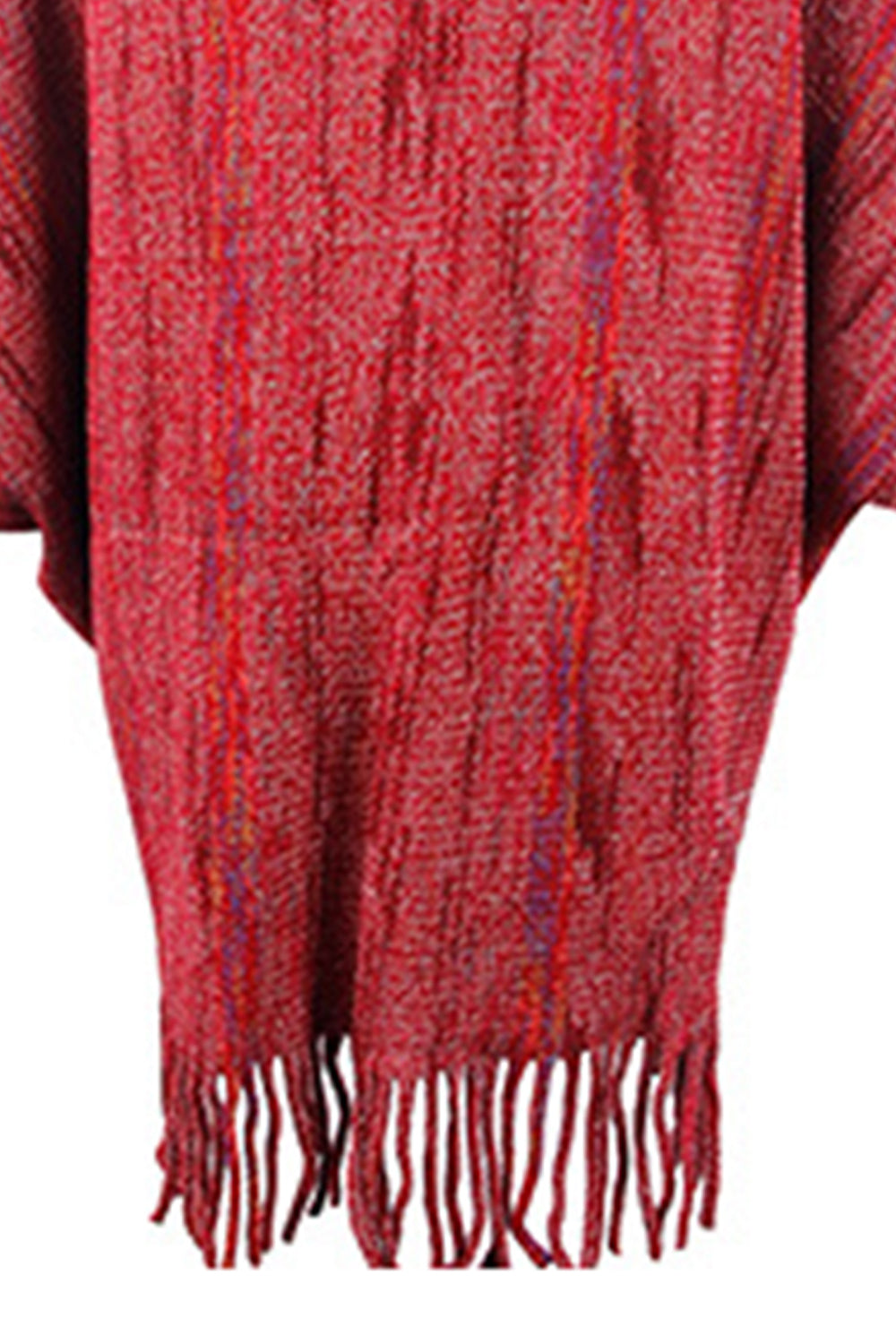 Honeybee Mumford's Fringe Detail Printed Poncho