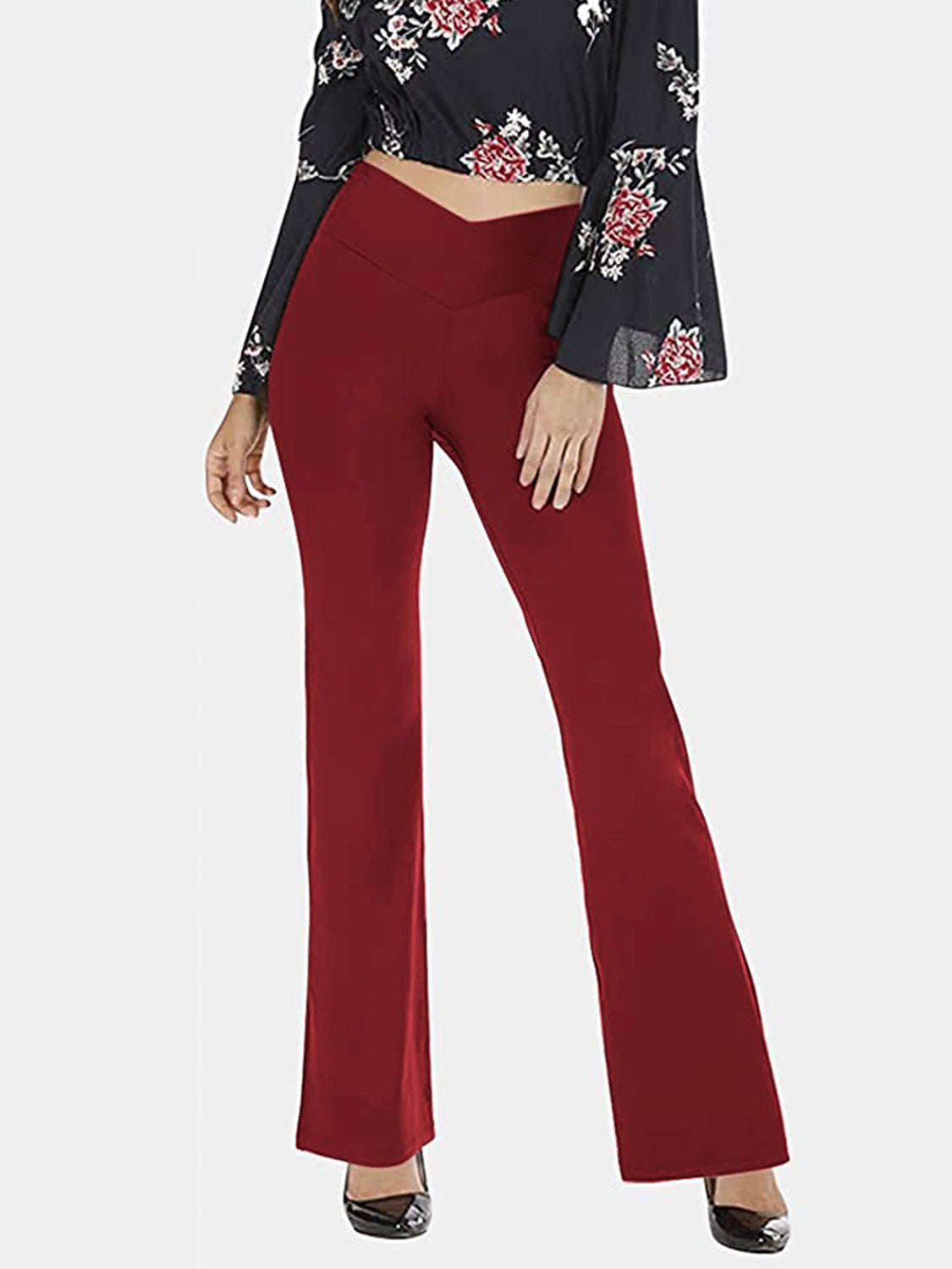 Honeybee Mumford's V-Waist Bootcut Long Pants