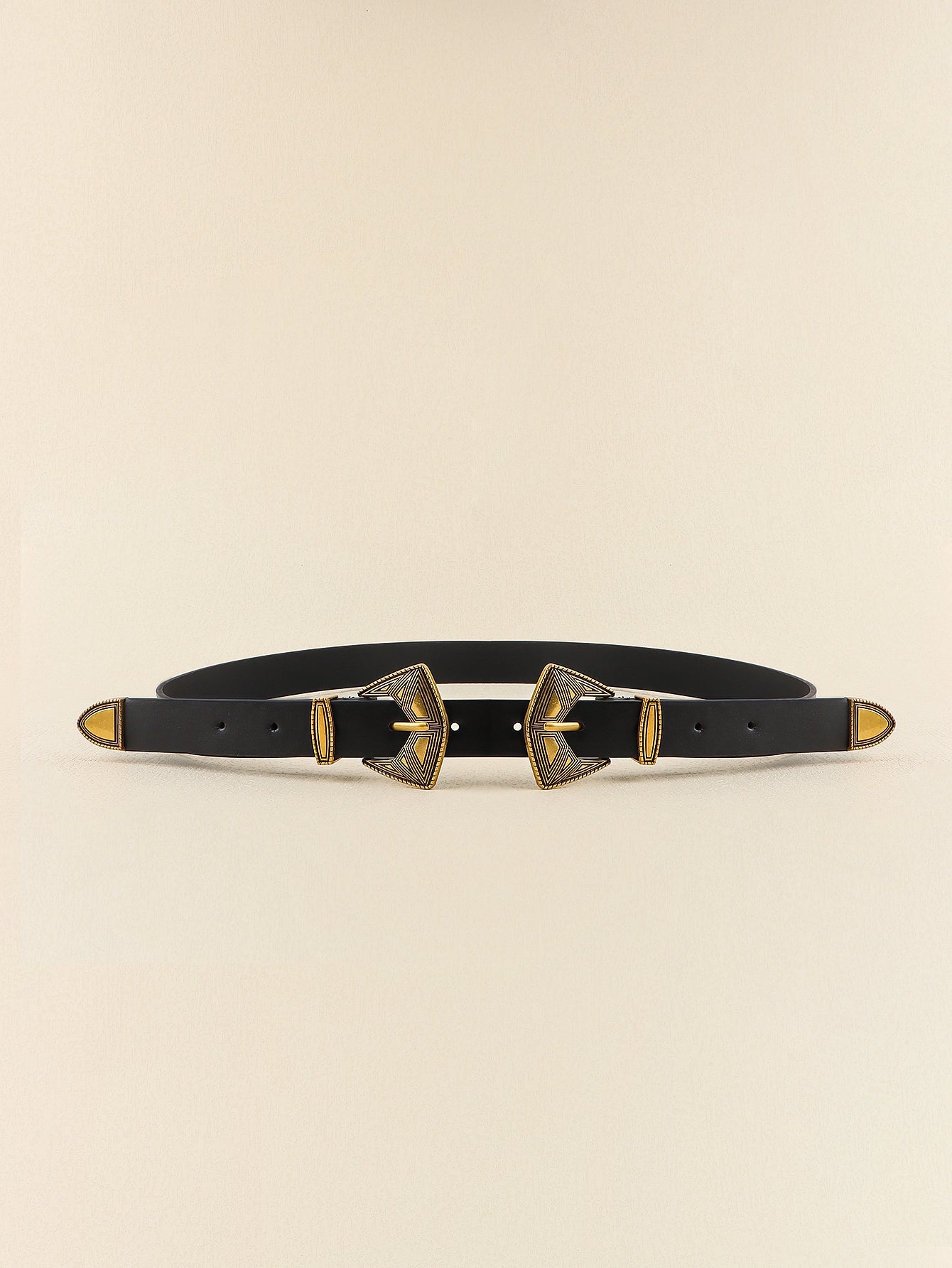 Honeybee Mumford's Double Buckle Leather Belt