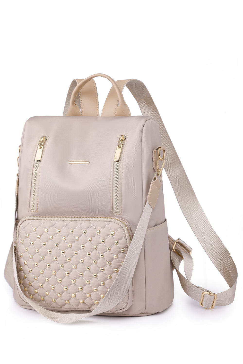 honeybee Mumford's Zipper Pocket Beaded Backpack