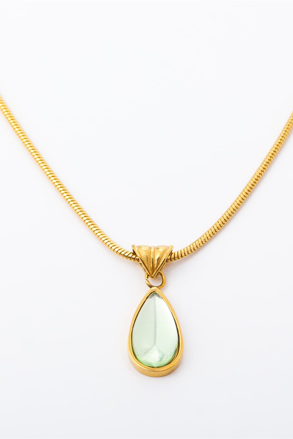 Honeybee Mumford's Teardrop Shape Pendant Necklace