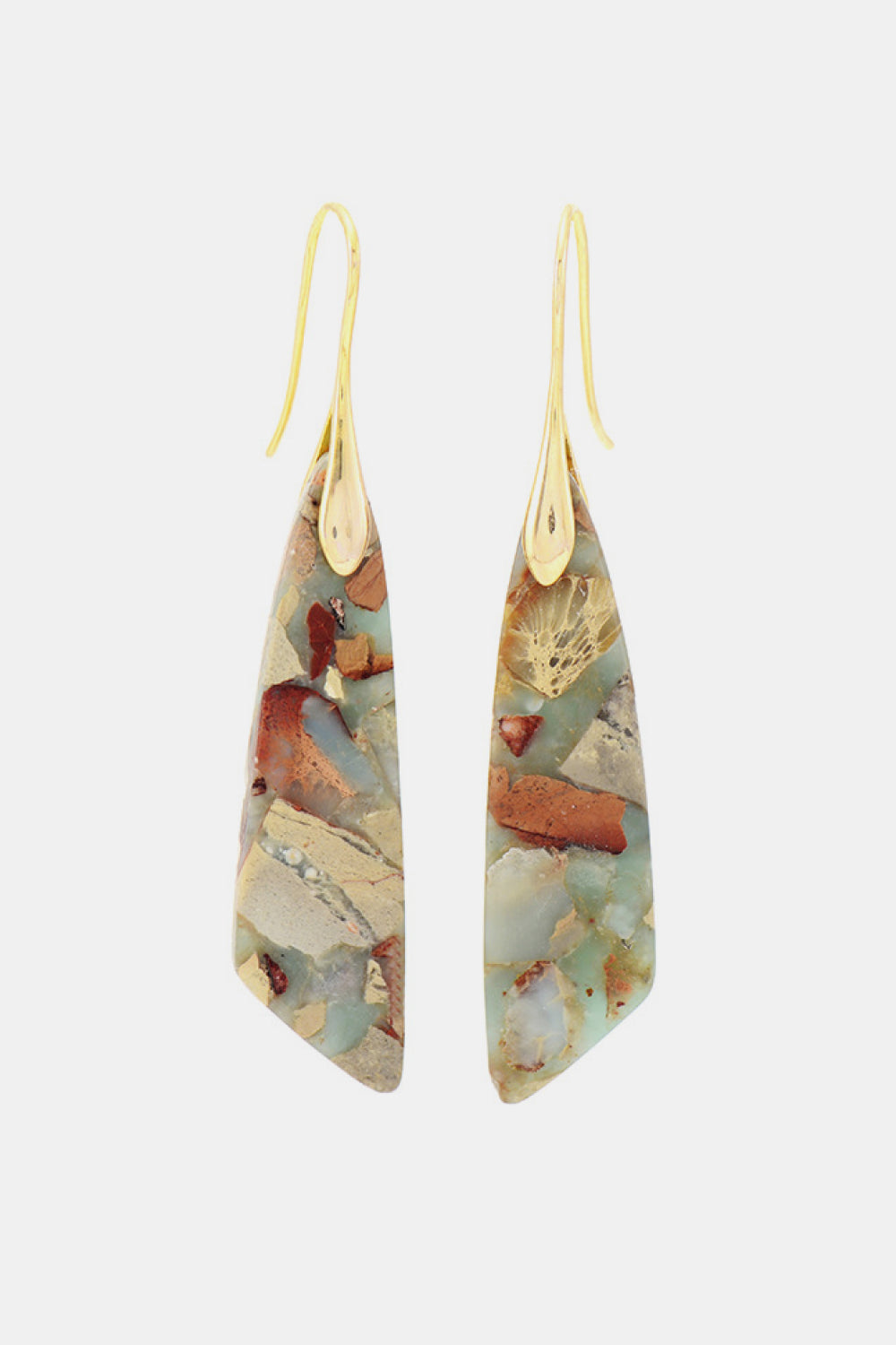 honeybee Mumford's Handmade Natural Stone Dangle Earrings