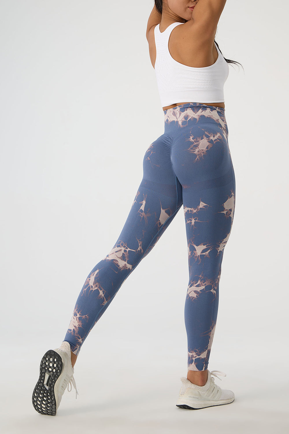 Honeybee Mumford's Tie-Dye High Waist Active Pants