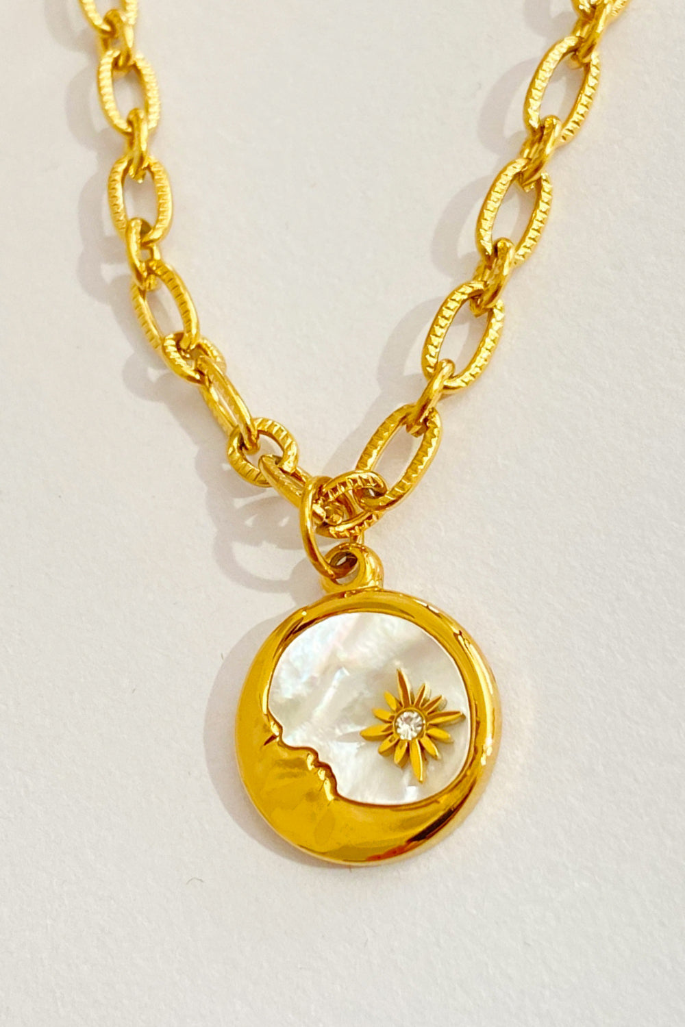 Honeybee Mumford's Round Pendant Necklace