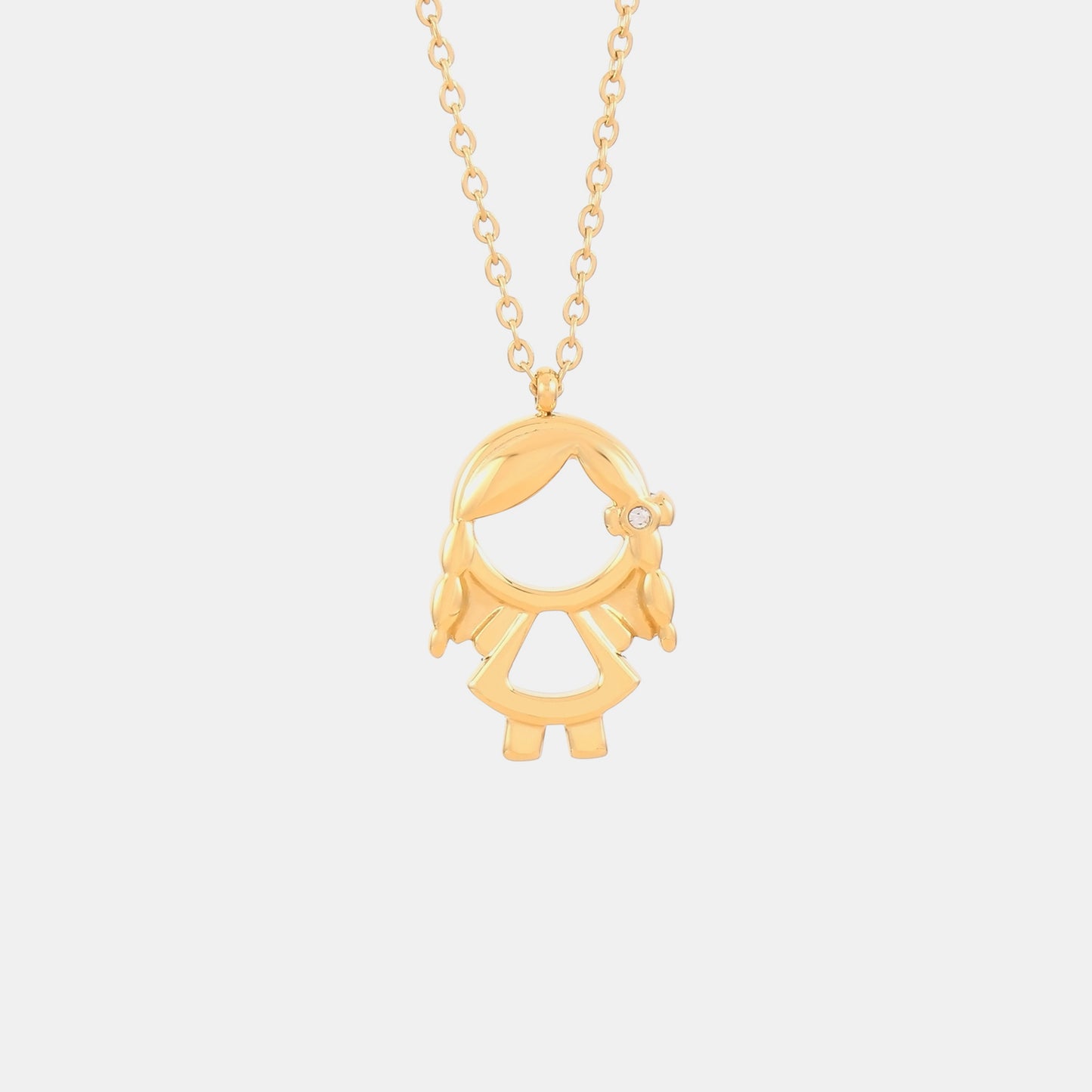 Honeybee Mumford's Pendant Rhinestone Necklace