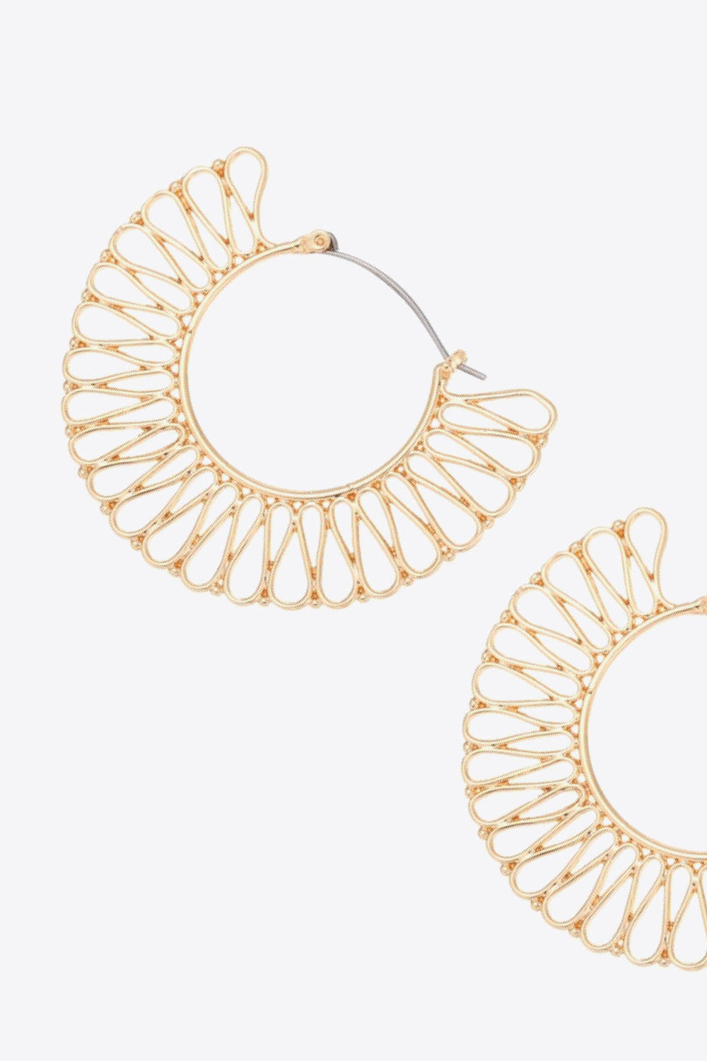 honeybee Mumford's 18K Gold-Plated Cutout Earrings